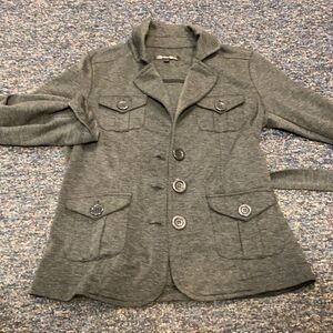 Anonyme Gray button up blazer sz. M